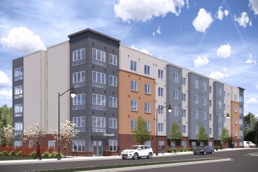 Eleven64 exterior rendering